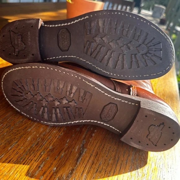 Men’s Red Wing Iron Ranger Leather Boots, Size 7.5D - Picture 6 of 10